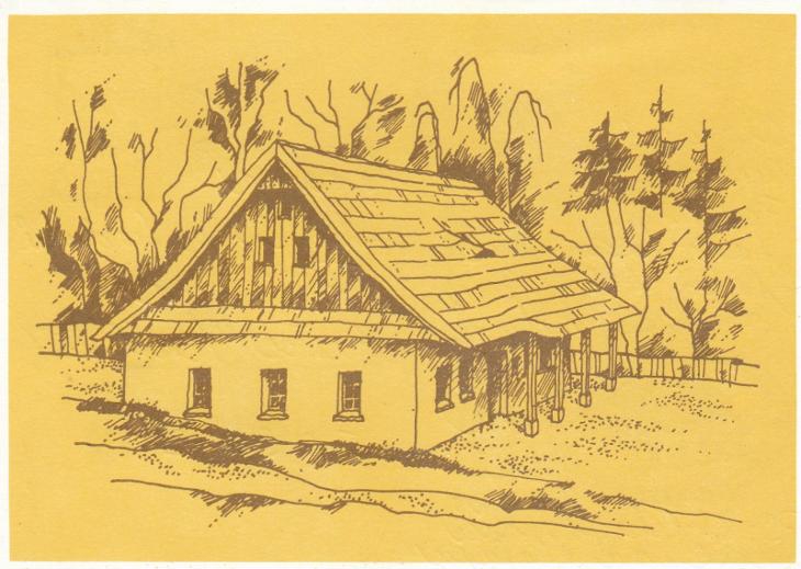 Domek Na Sboru (pohlednice)