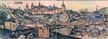 Praha roku 1493