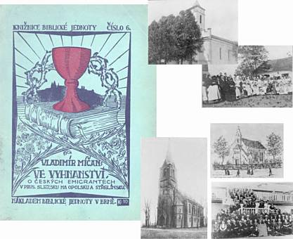 obec Svatá Helena v Rumunsku, kostel v Kučově a v Petrovicích, první reemigranti roku 1922