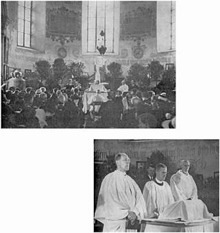 Svěcení biskupa Vančury v Mladé Boleslavi