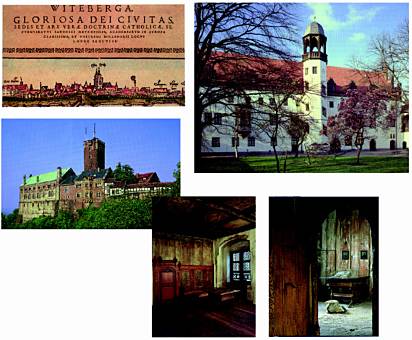 muzeum ve Wittenbergu a hrad Wartburg