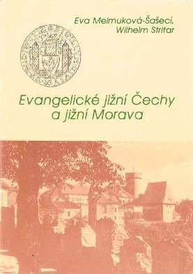 Front page of the book The Evangelic Southern Bohemia and Southern Moravia